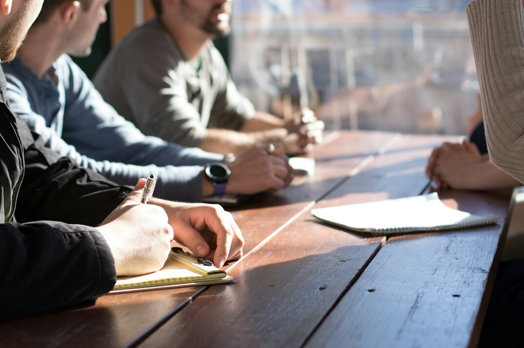 people in a meeting room